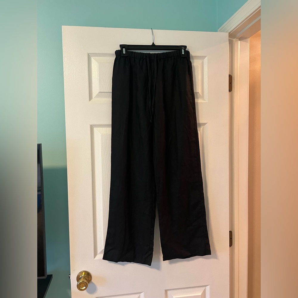 Women’s petite reformation linen pants
